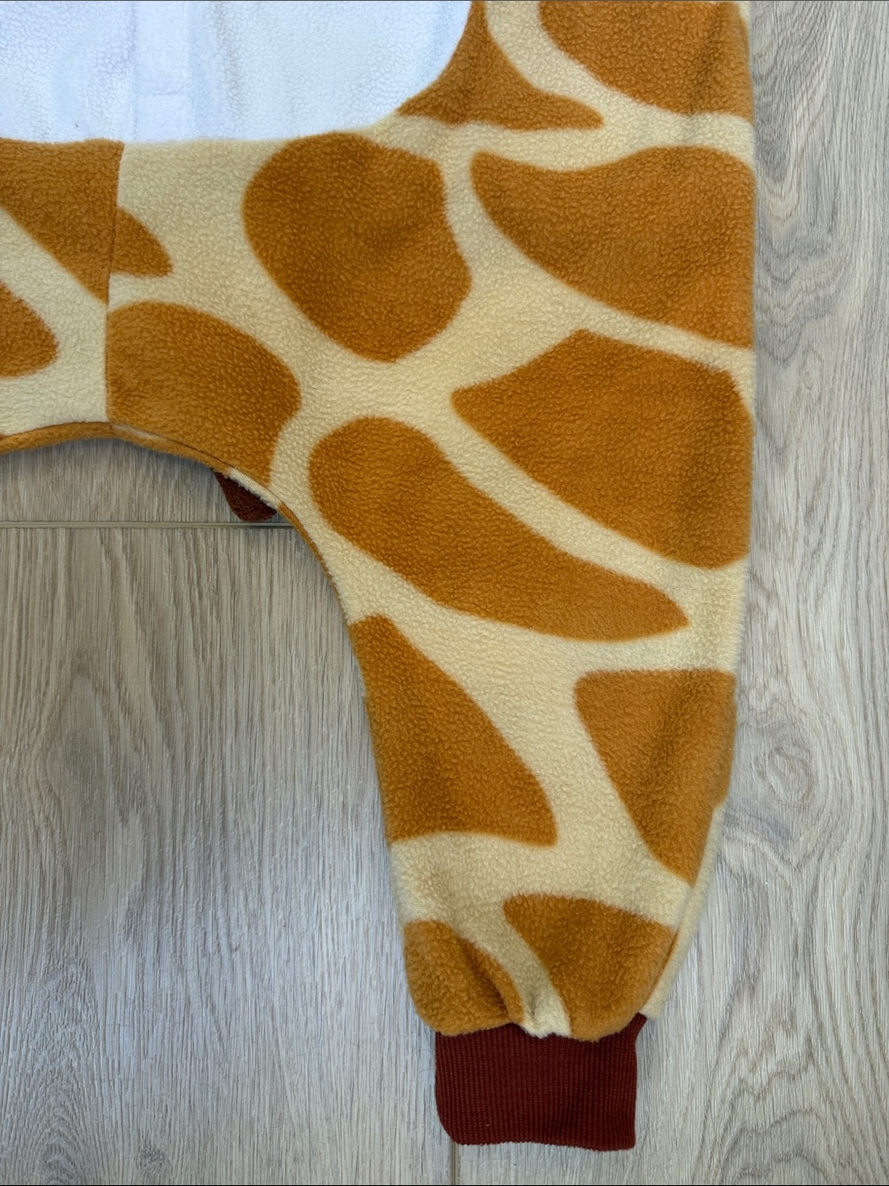 Giraffe Costume Toddler 2/3T Halloween Dress Up Hooded Safari Animal Outfit Sz95 - Picture 10 of 15